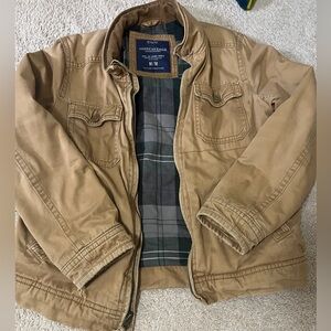 American Eagle Canvas Zip Up Jacket